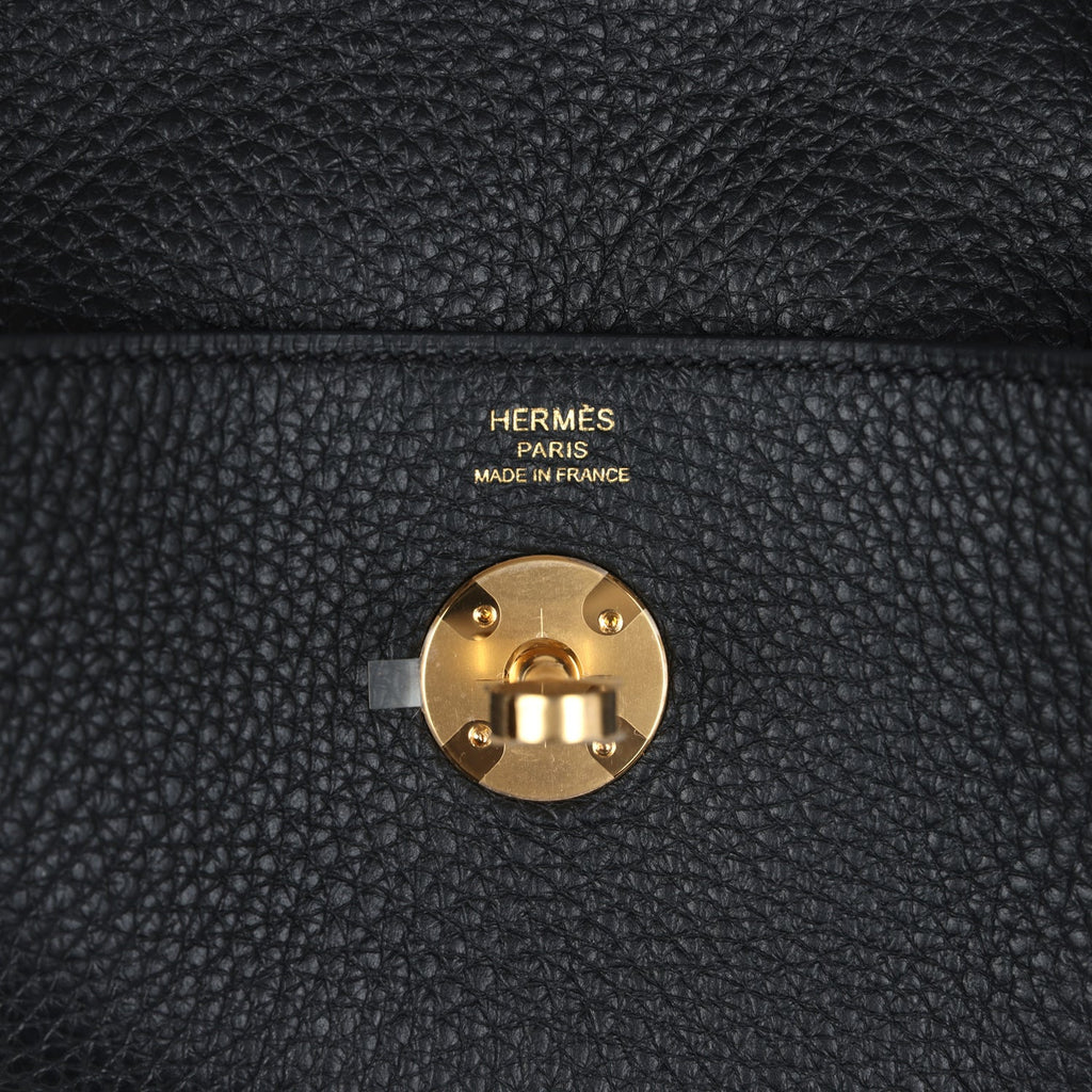 Lindy 26 Black Clemence Gold Hardware