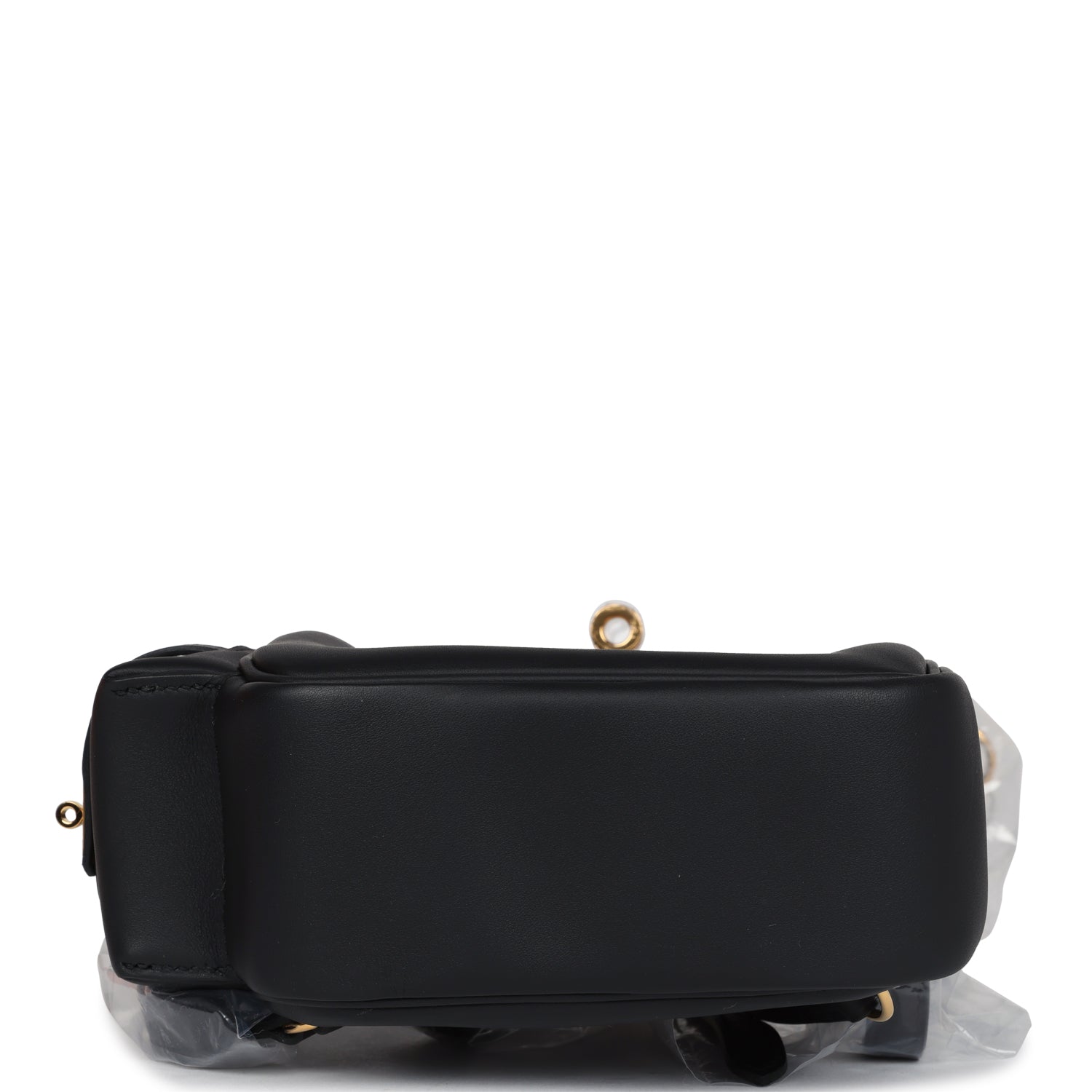 Mini Kelly Jump Backpack Black Swift Gold Hardware