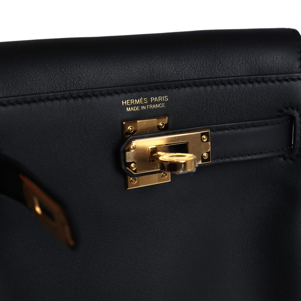 Mini Kelly Jump Backpack Black Swift Gold Hardware