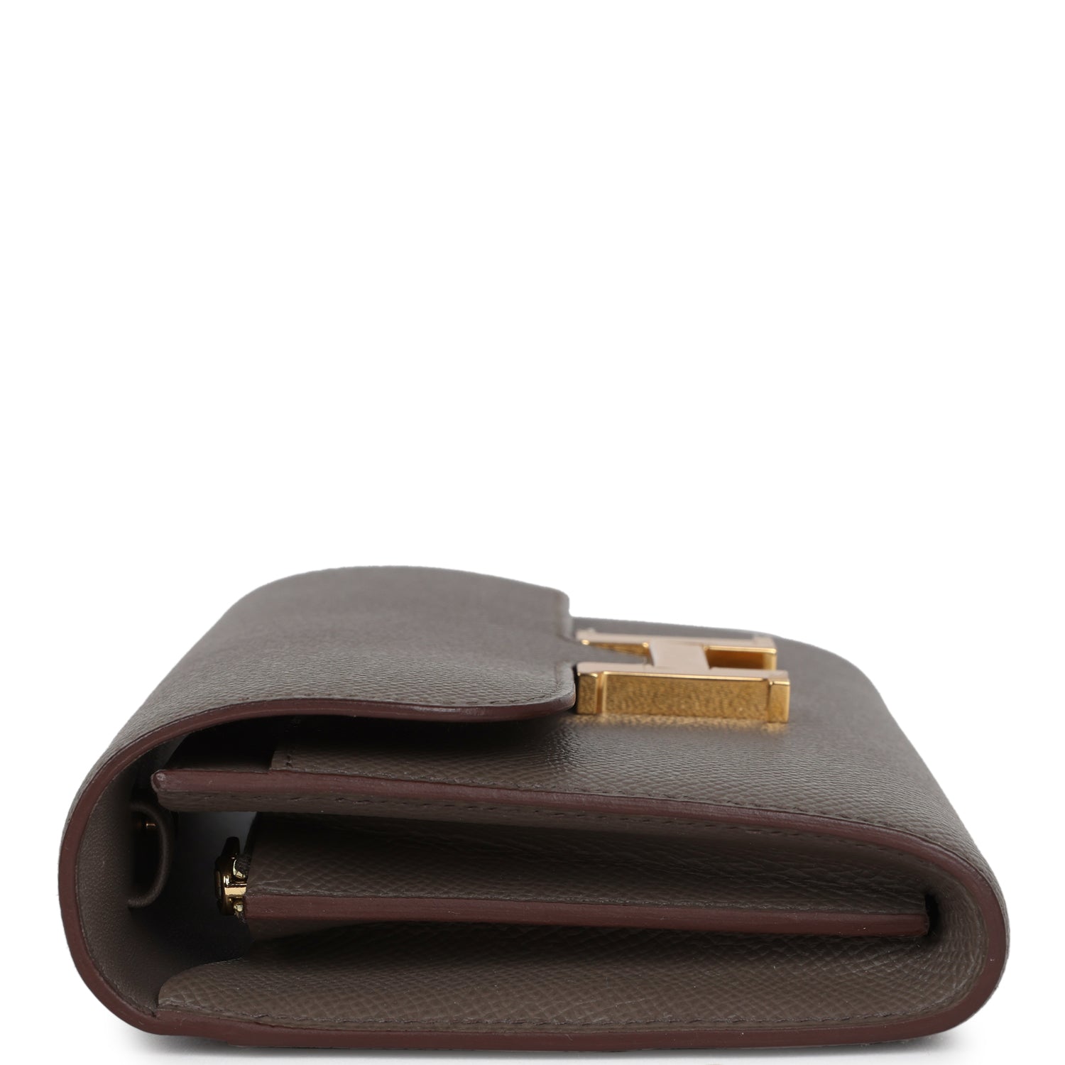 Constance Wallet To Go Etain Epsom Gold Hardware