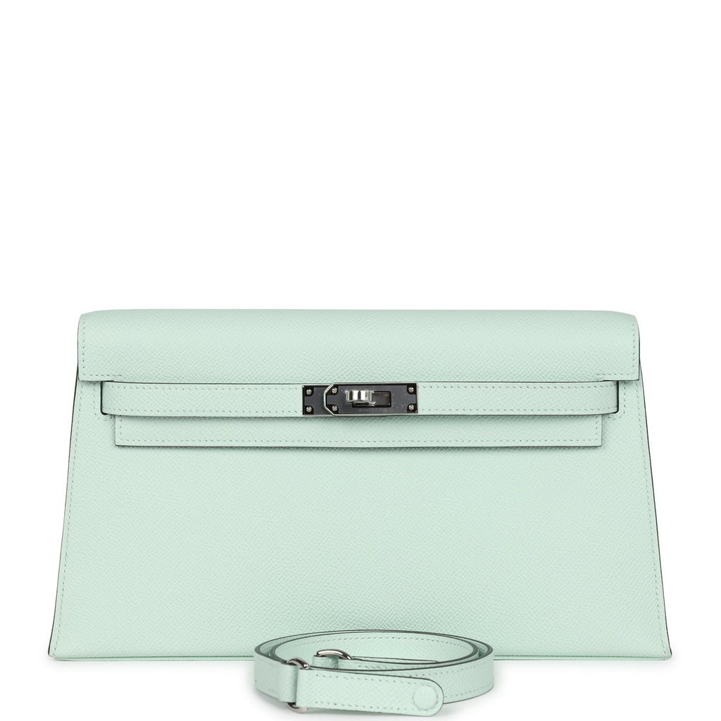 Kelly Elan Vert Peppermint Epsom Palladium Hardware