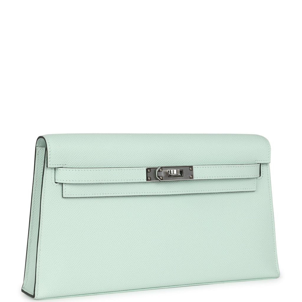 Kelly Elan Vert Peppermint Epsom Palladium Hardware