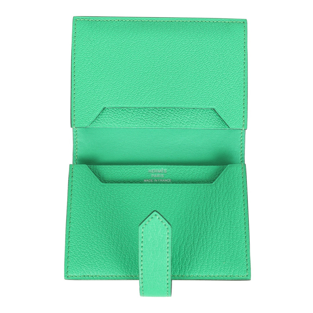 Bearn Card Holder Vert Comics Chevre Mysore Palladium Hardware