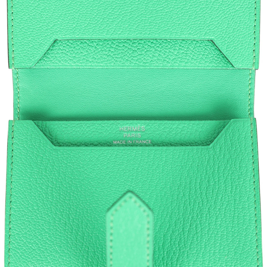 Bearn Card Holder Vert Comics Chevre Mysore Palladium Hardware