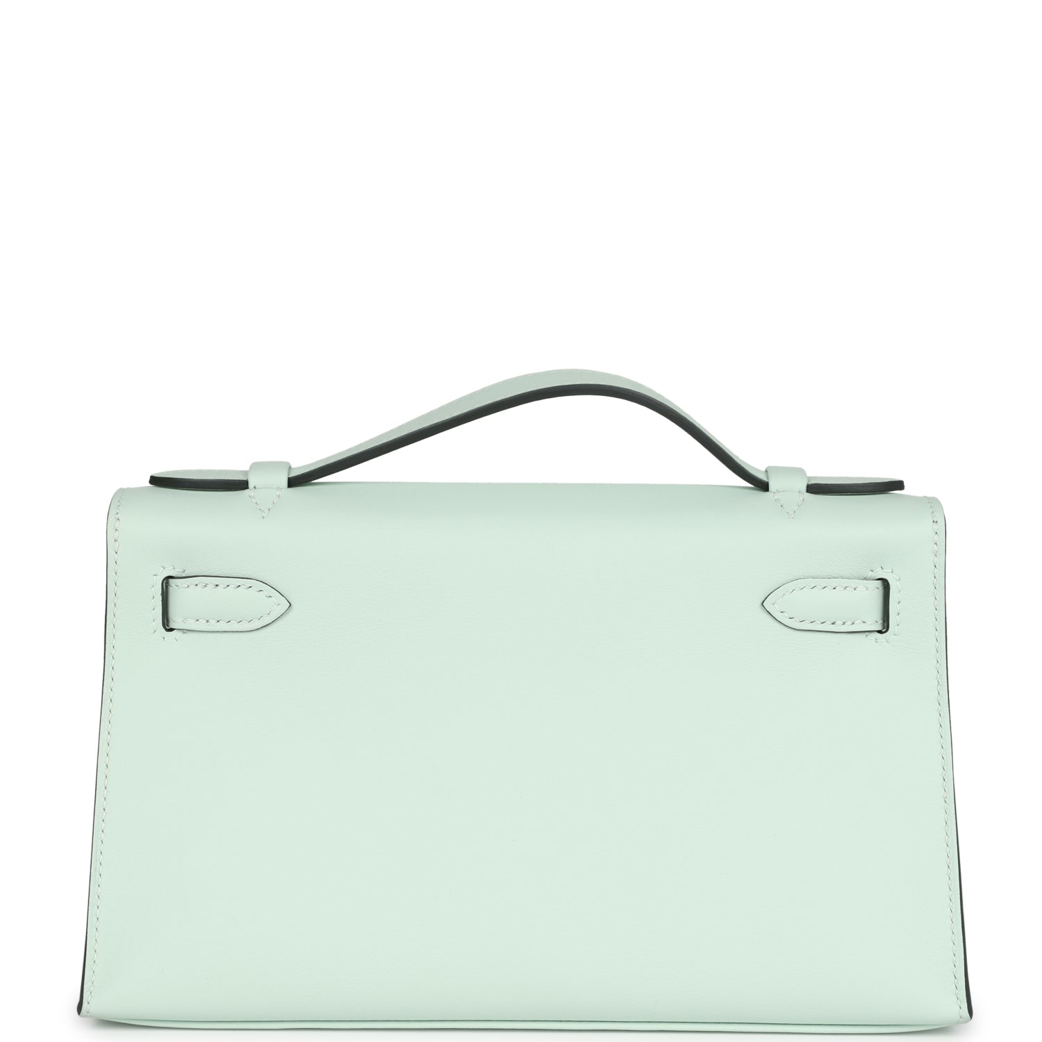 Kelly Pochette Vert Peppermint Swift Palladium Hardware