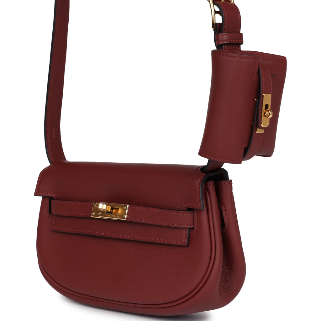 Kelly Moove Rouge H Swift Gold Hardware