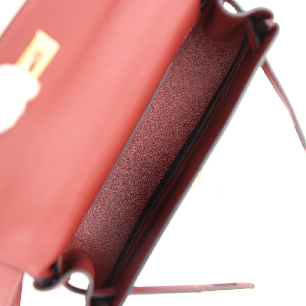 Kelly Moove Rouge H Swift Gold Hardware