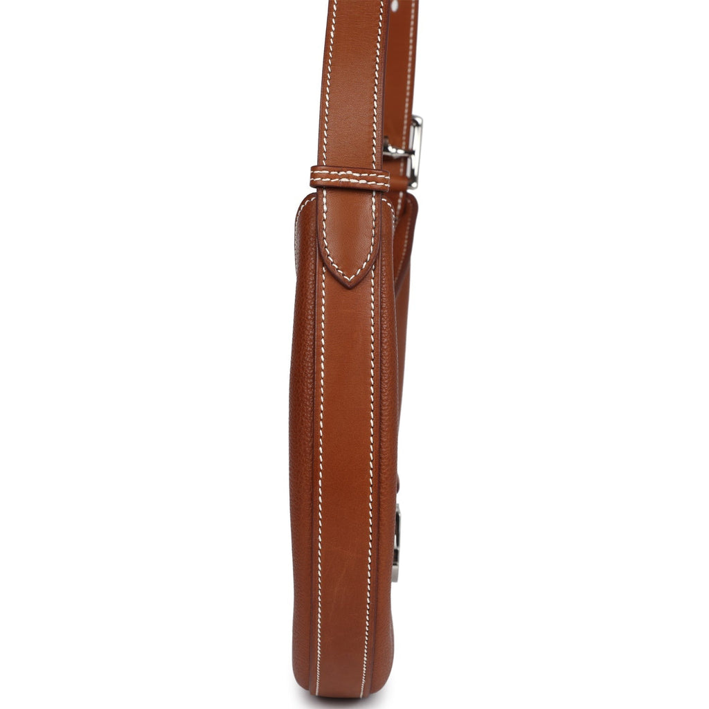 P'tit Arcon Bag Fauve Barenia Faubourg Palladium Hardware