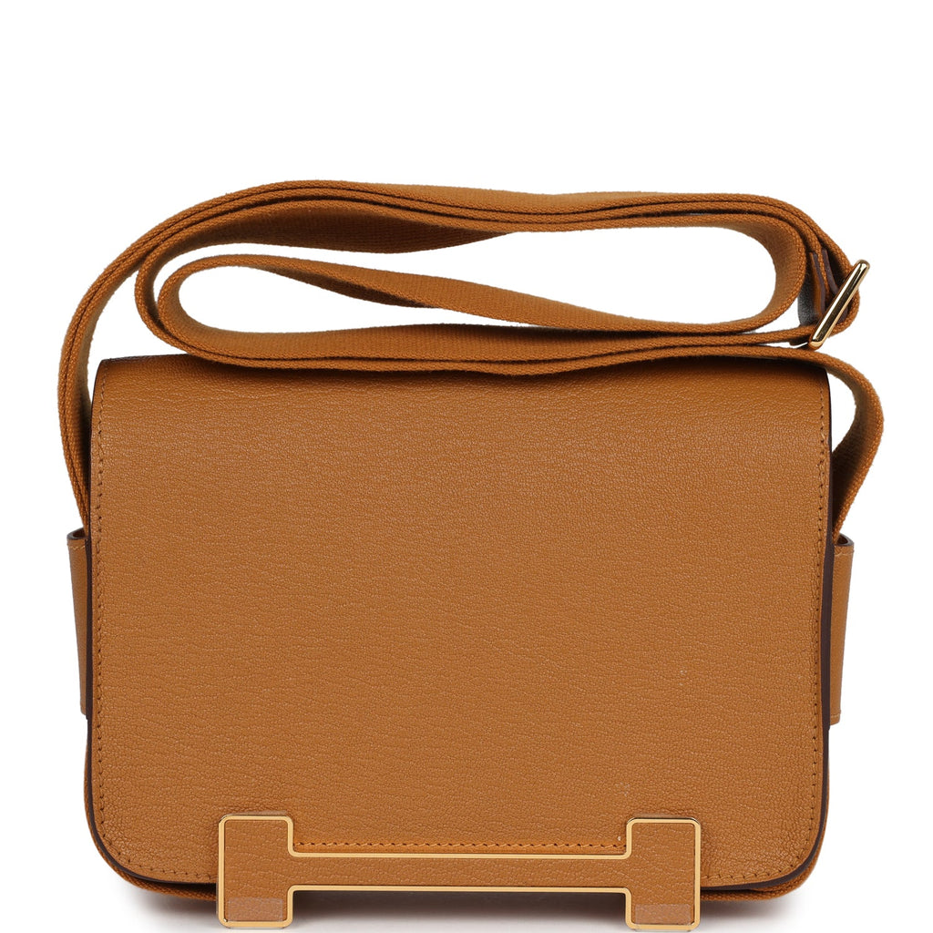 Geta Caramel Chevre Mysore Gold Hardware