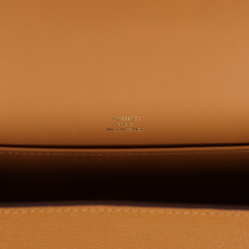 Geta Caramel Chevre Mysore Gold Hardware