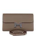 Constance Wallet To Go Etoupe Epsom Palladium Hardware