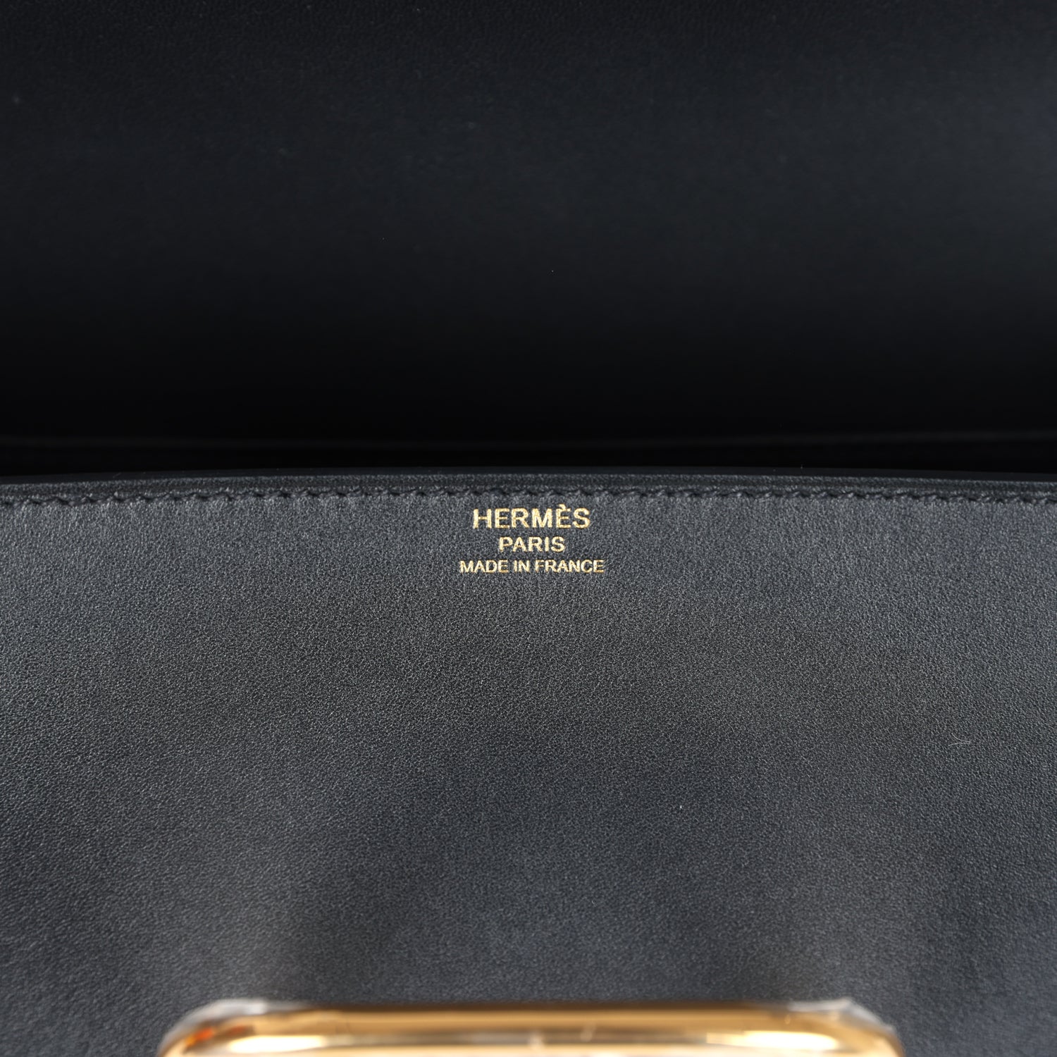 Della Cavalleria Elan Black Tadelakt Gold Hardware