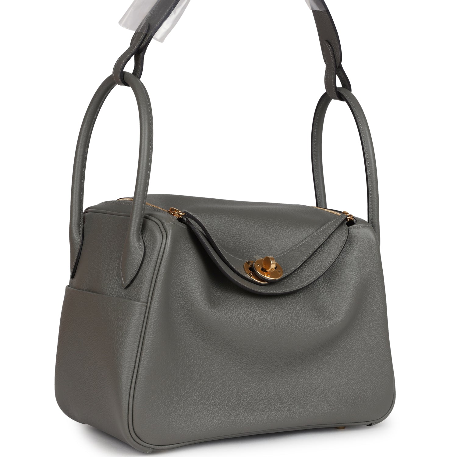 Lindy 26 Gris Meyer Evercolor Gold Hardware