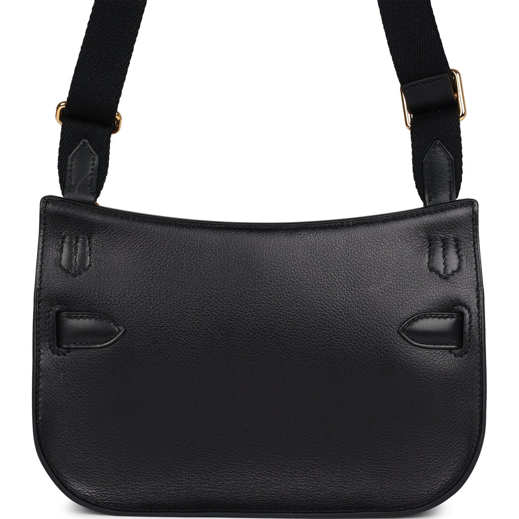 Mini Jypsiere Black Evergrain Gold Hardware