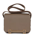Geta Etoupe Chevre Gold Hardware