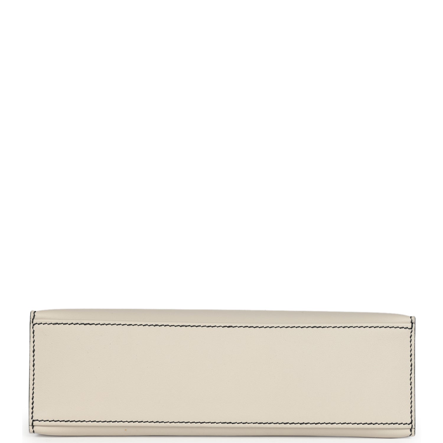 Special Order (HSS) Kelly Pochette Beton and Black Swift Gold Hardware