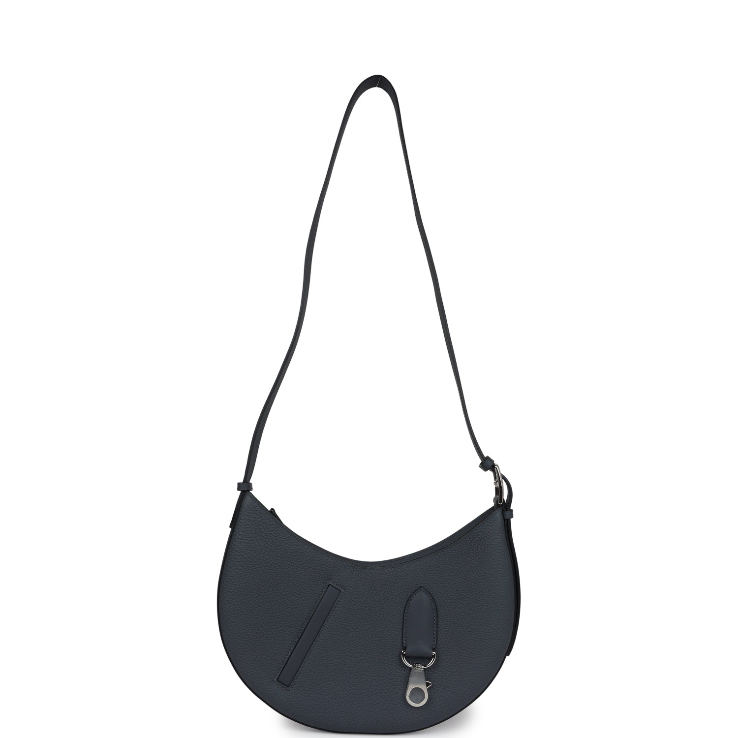 P'tit Arcon Bag Gris Misty Togo and Swift Palladium Hardware