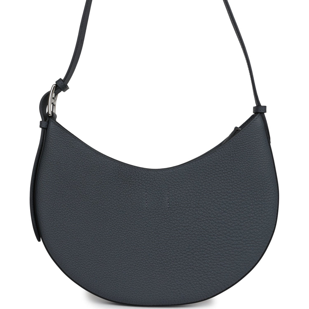 P'tit Arcon Bag Gris Misty Togo and Swift Palladium Hardware