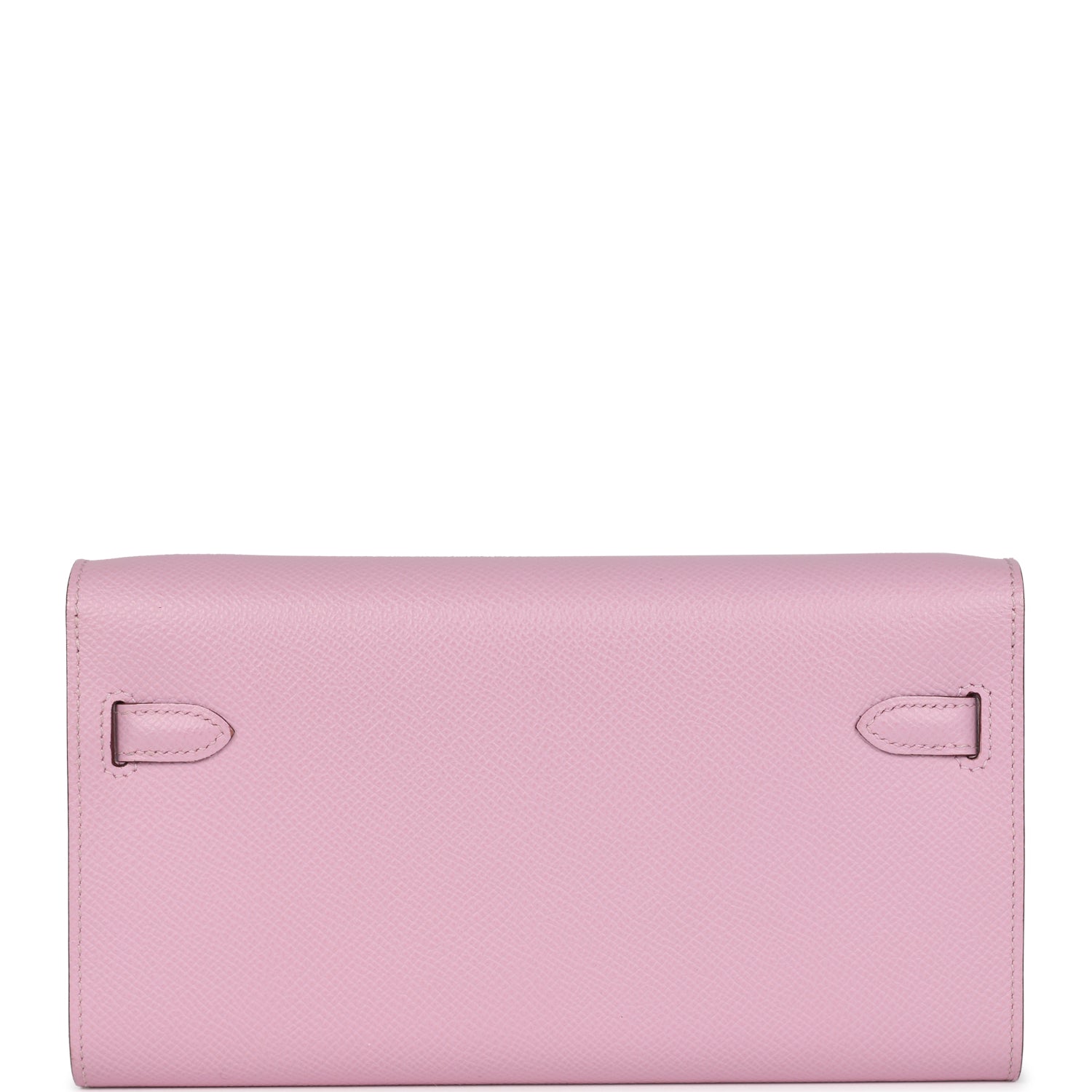 Kelly Wallet To Go Mauve Sylvestre Epsom Palladium Hardware
