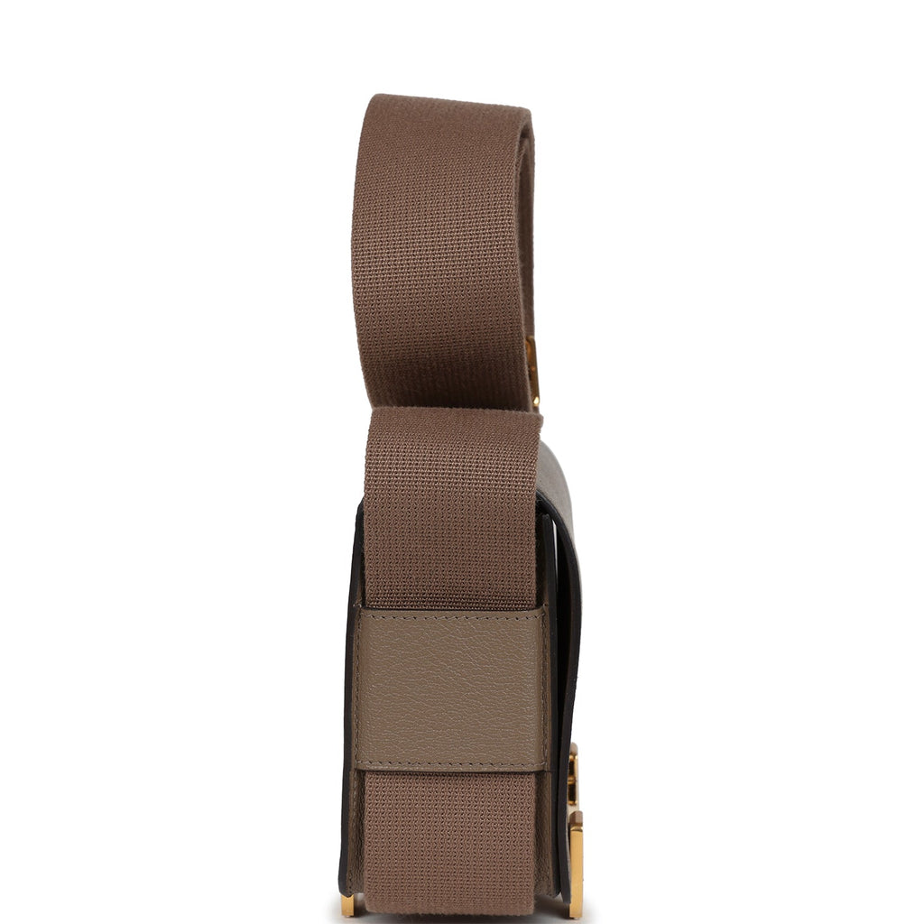Geta Etoupe Chevre Mysore Gold Hardware