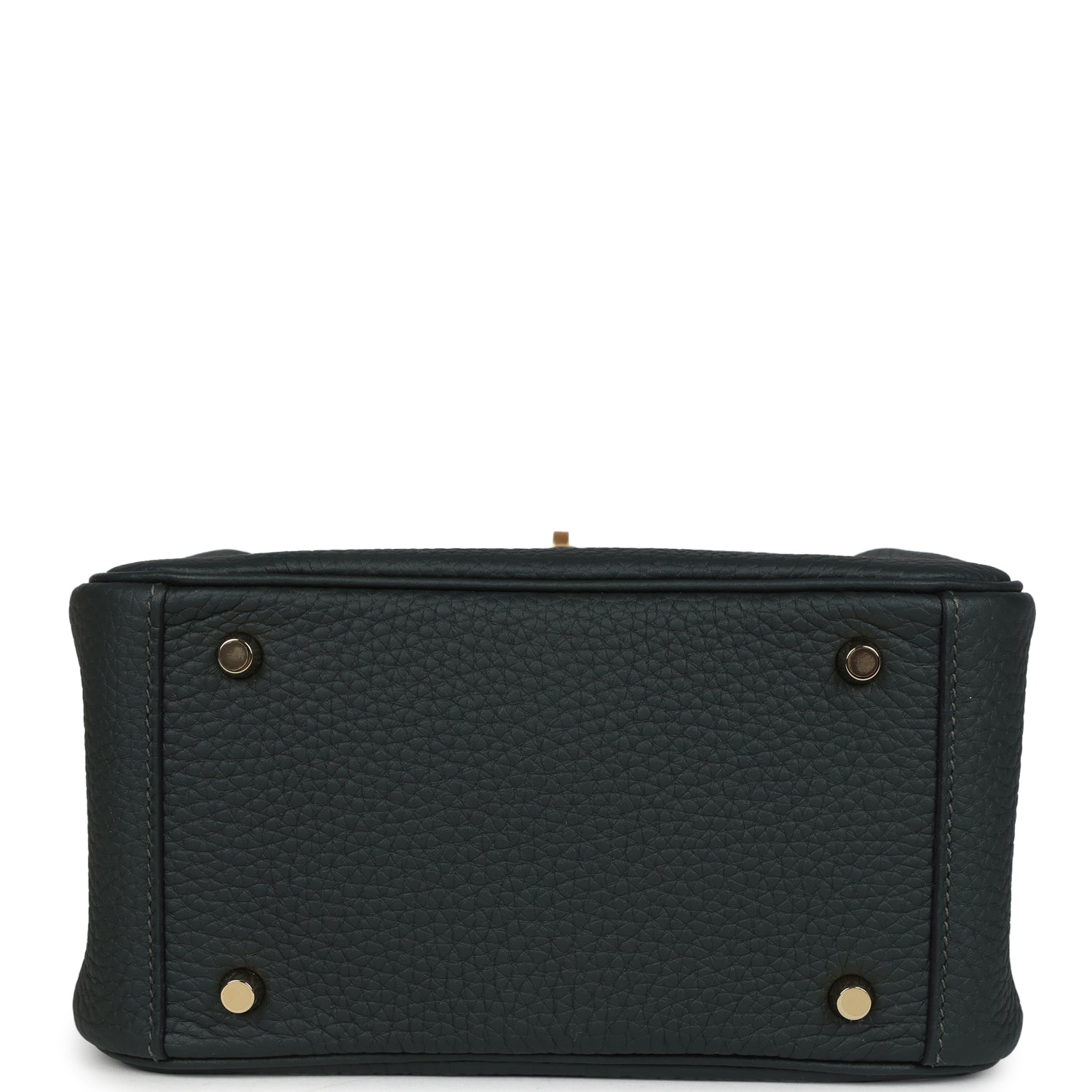 Mini Lindy II Vert Fonce Clemence Gold Hardware