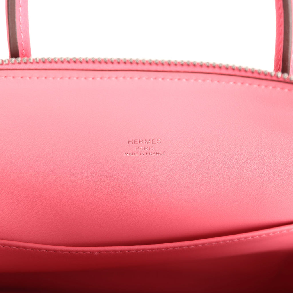 1923 Bolide 25 Rose Azalee Epsom Palladium Hardware