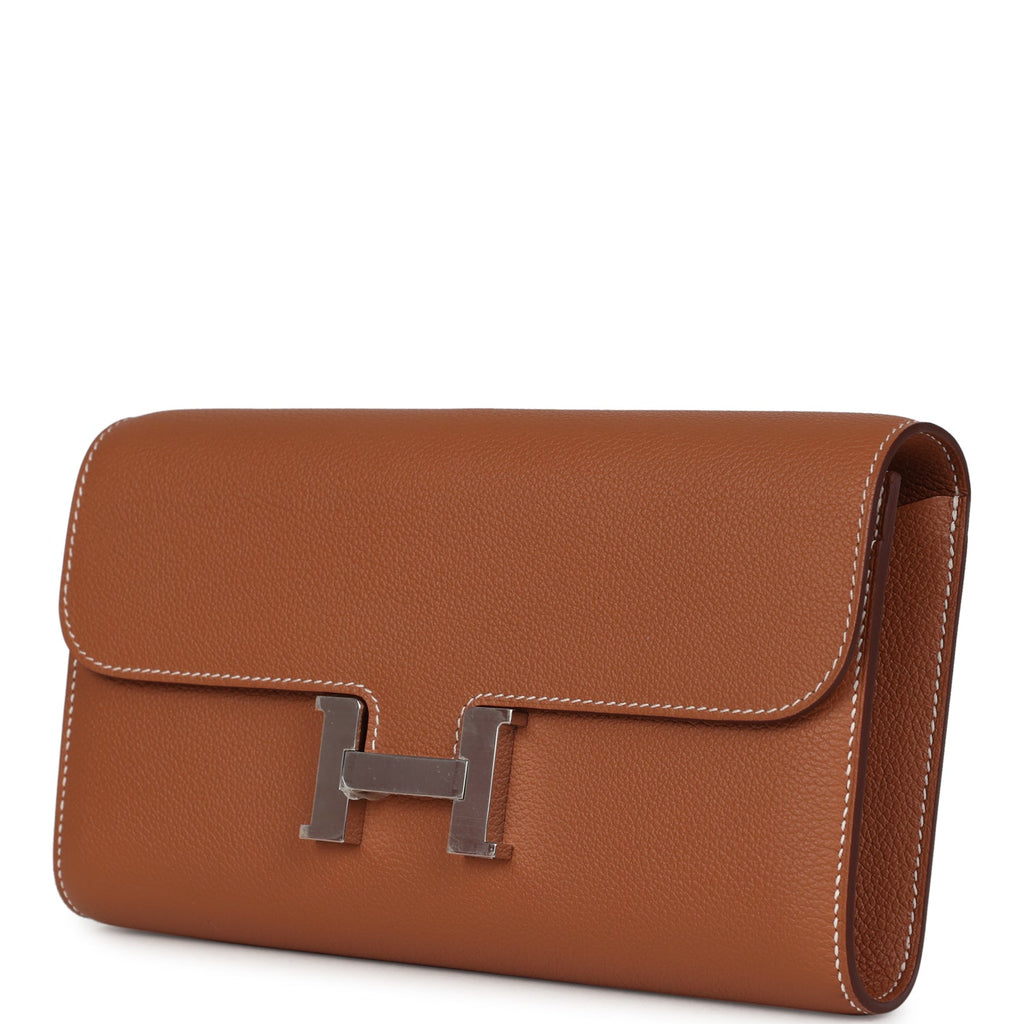 Constance Wallet To Go Gold Evercolor Palladium Hardware