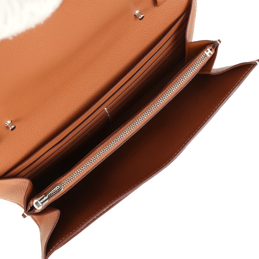 Constance Wallet To Go Gold Evercolor Palladium Hardware