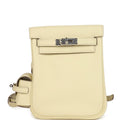 Mini Kelly Jump Backpack Jaune Milton Swift Palladium Hardware