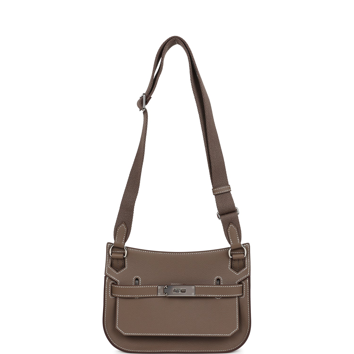Jypsiere Mini Etoupe Evercolor Palladium Hardware