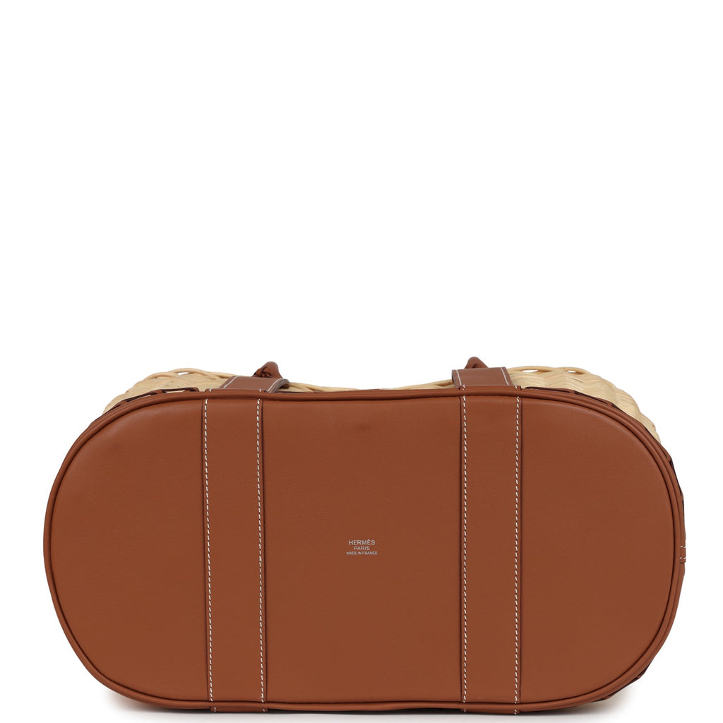 Picnic Garden Party 36 Gold Swift and Natural Osier Wicker