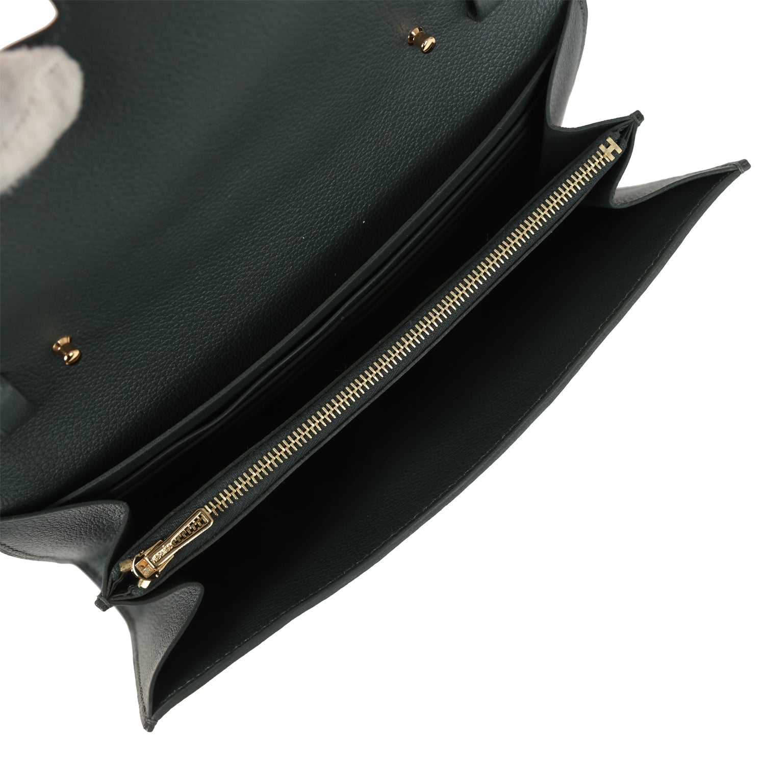 Constance Wallet To Go Vert Mangrove Evercolor Gold Hardware