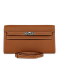 Kelly Wallet To Go Gold Epsom Palladium Hardware