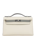 Special Order (HSS) Kelly Pochette Beton and Gris Meyer Swift Palladium Hardware