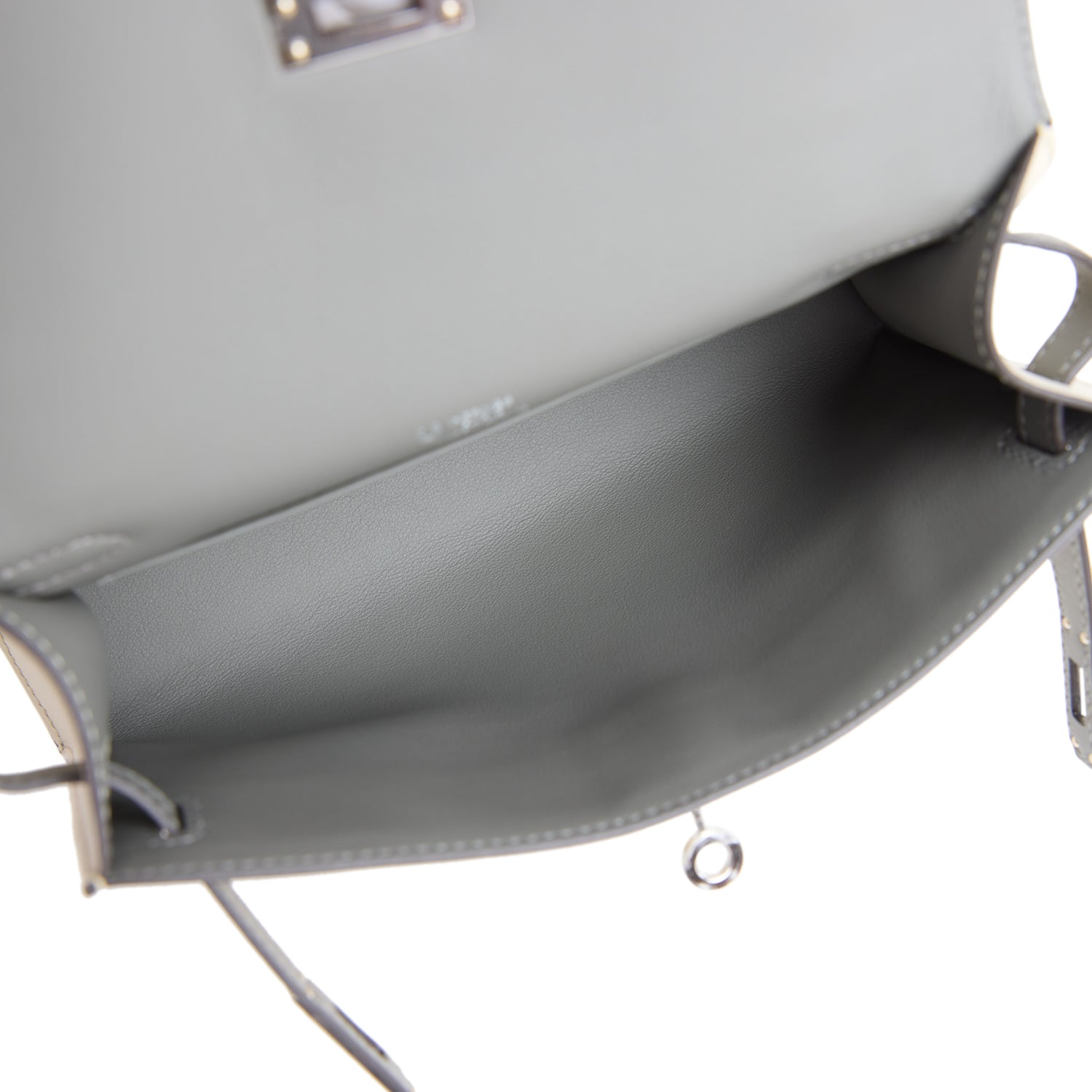 Special Order (HSS) Kelly Pochette Beton and Gris Meyer Swift Palladium Hardware