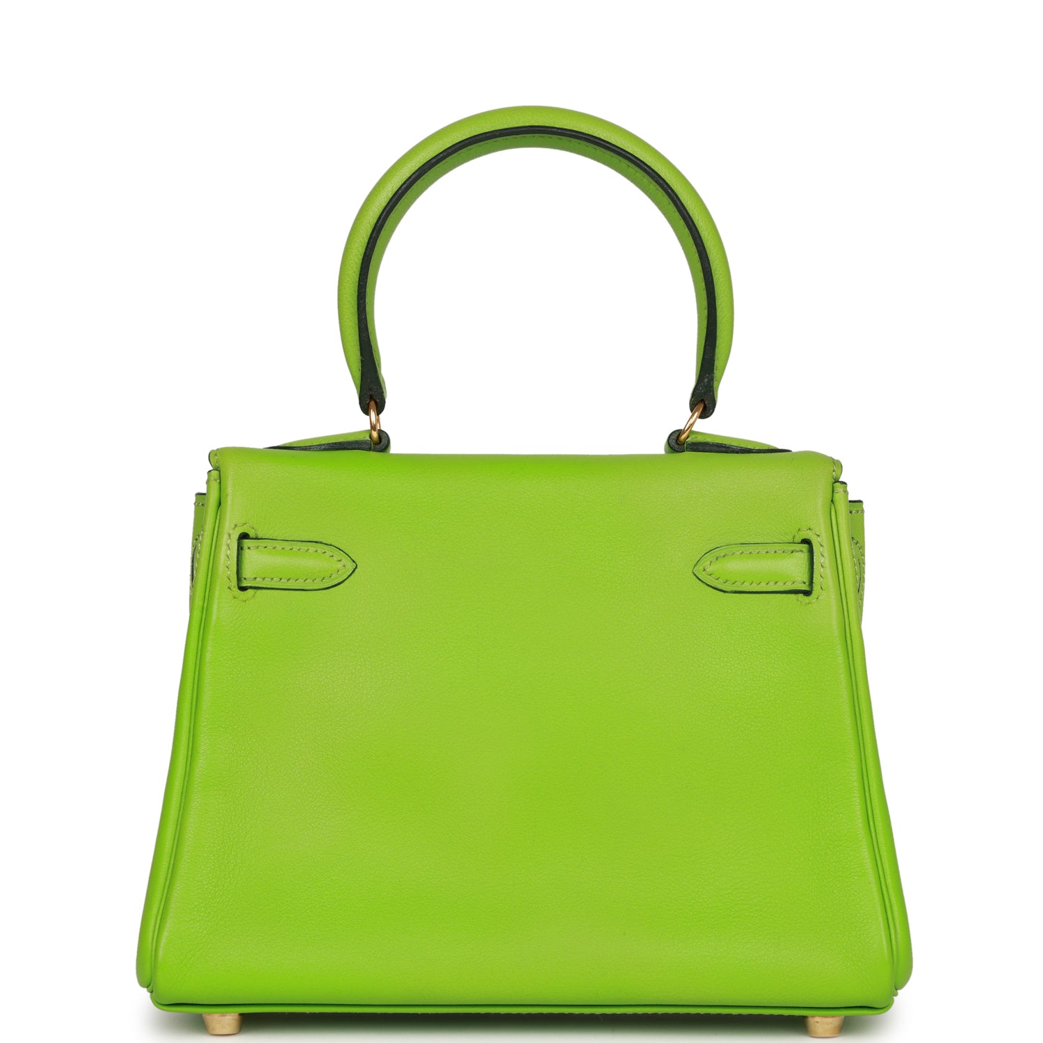 Vintage Kelly Retourne 20 Vert Cru Gulliver Gold Hardware