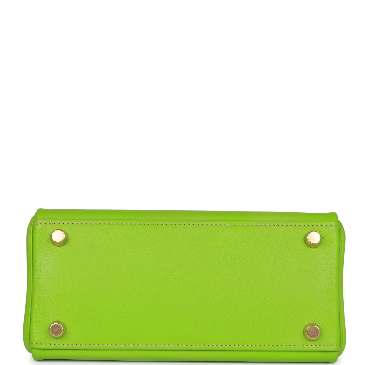 Vintage Kelly Retourne 20 Vert Cru Gulliver Gold Hardware