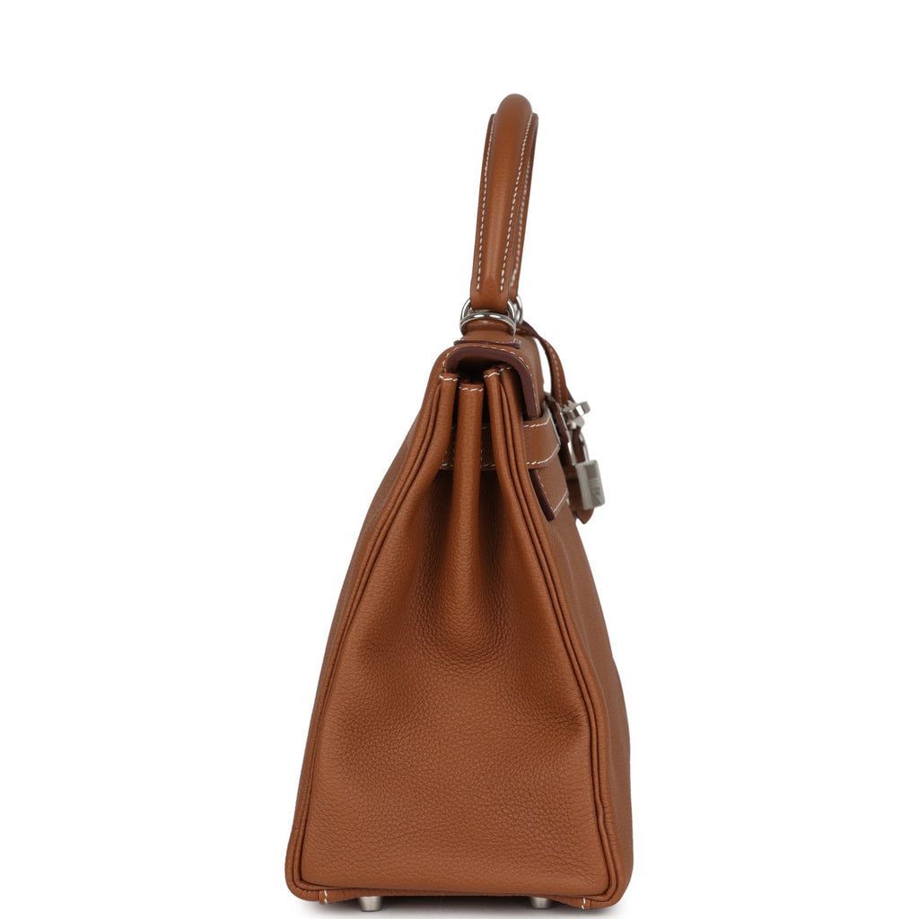 Kelly Retourne 28 Gold Togo Palladium Hardware