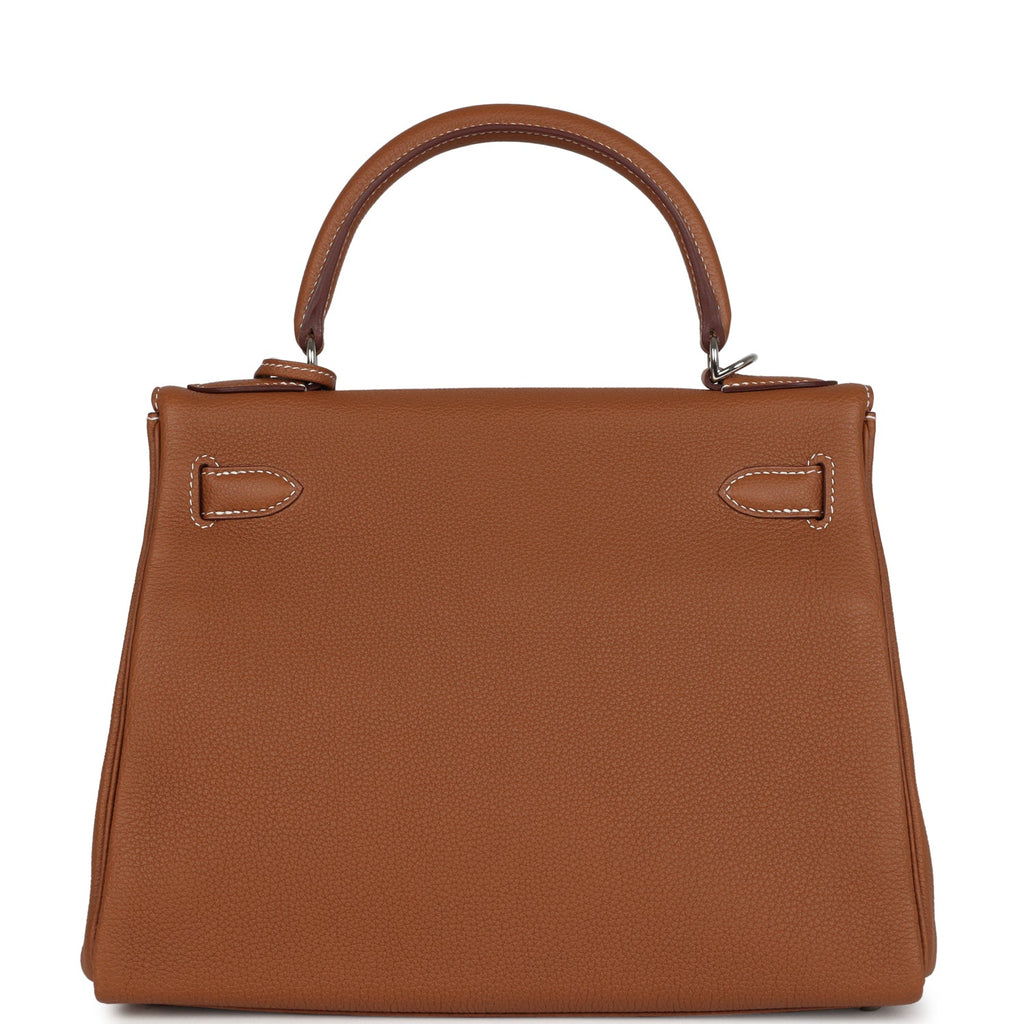 Kelly Retourne 28 Gold Togo Palladium Hardware