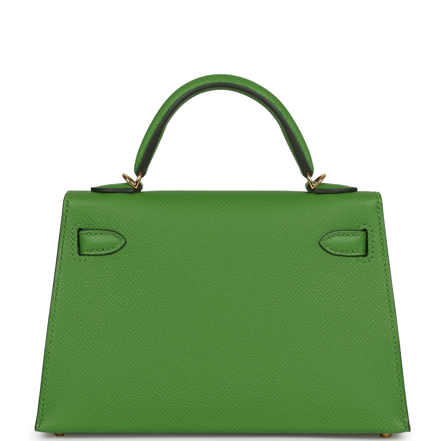 Kelly Sellier 20 Vert Yucca Epsom Gold Hardware