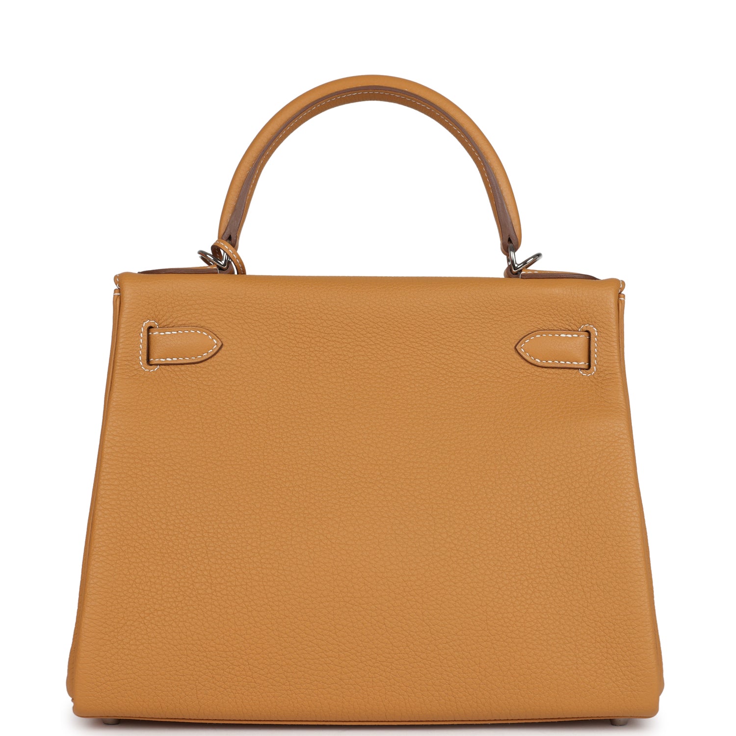 Kelly Retourne 28 Naturel Sable Togo Palladium Hardware