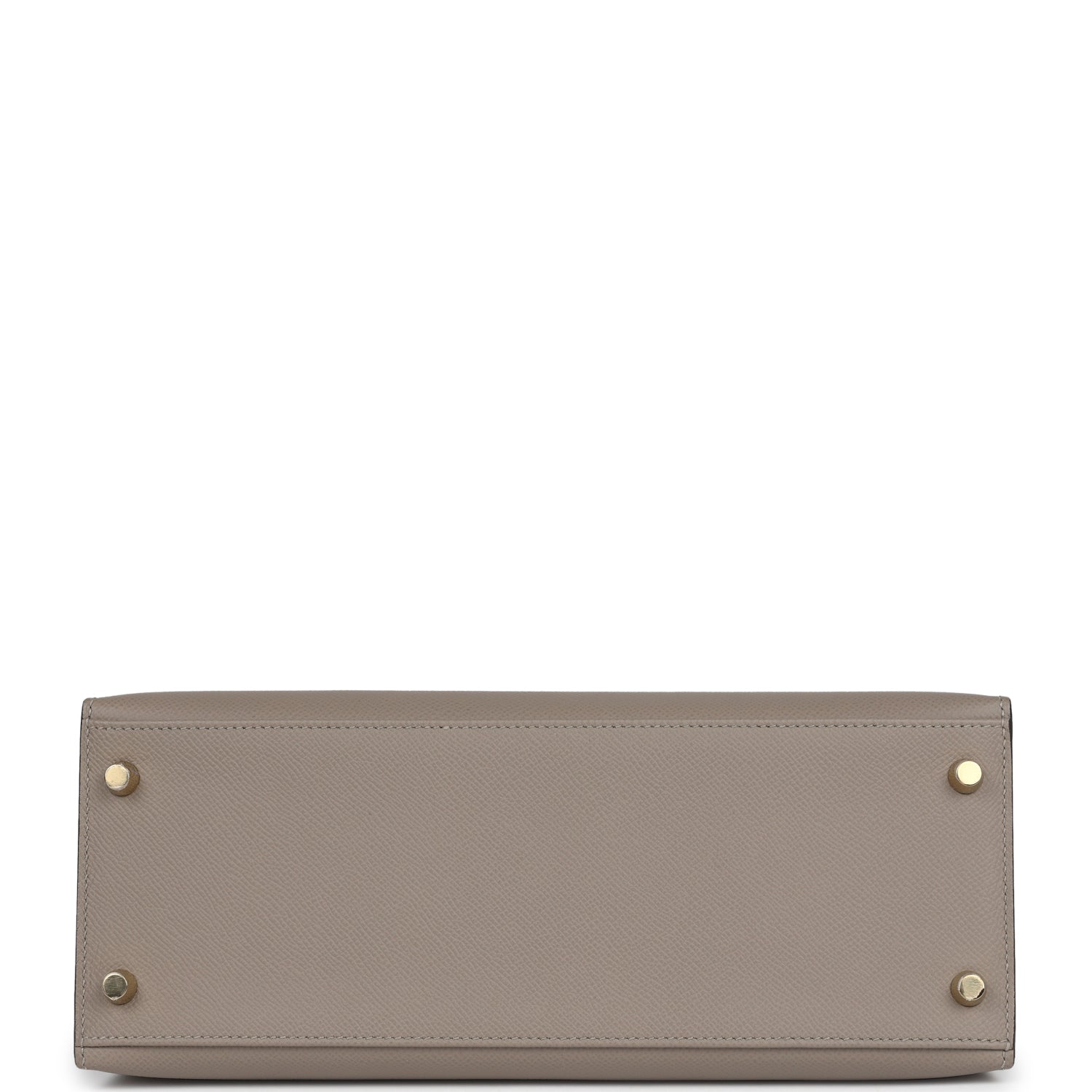 Special Order (HSS) Kelly Sellier 28 Gris Asphalte Verso Epsom Brushed Gold Hardware