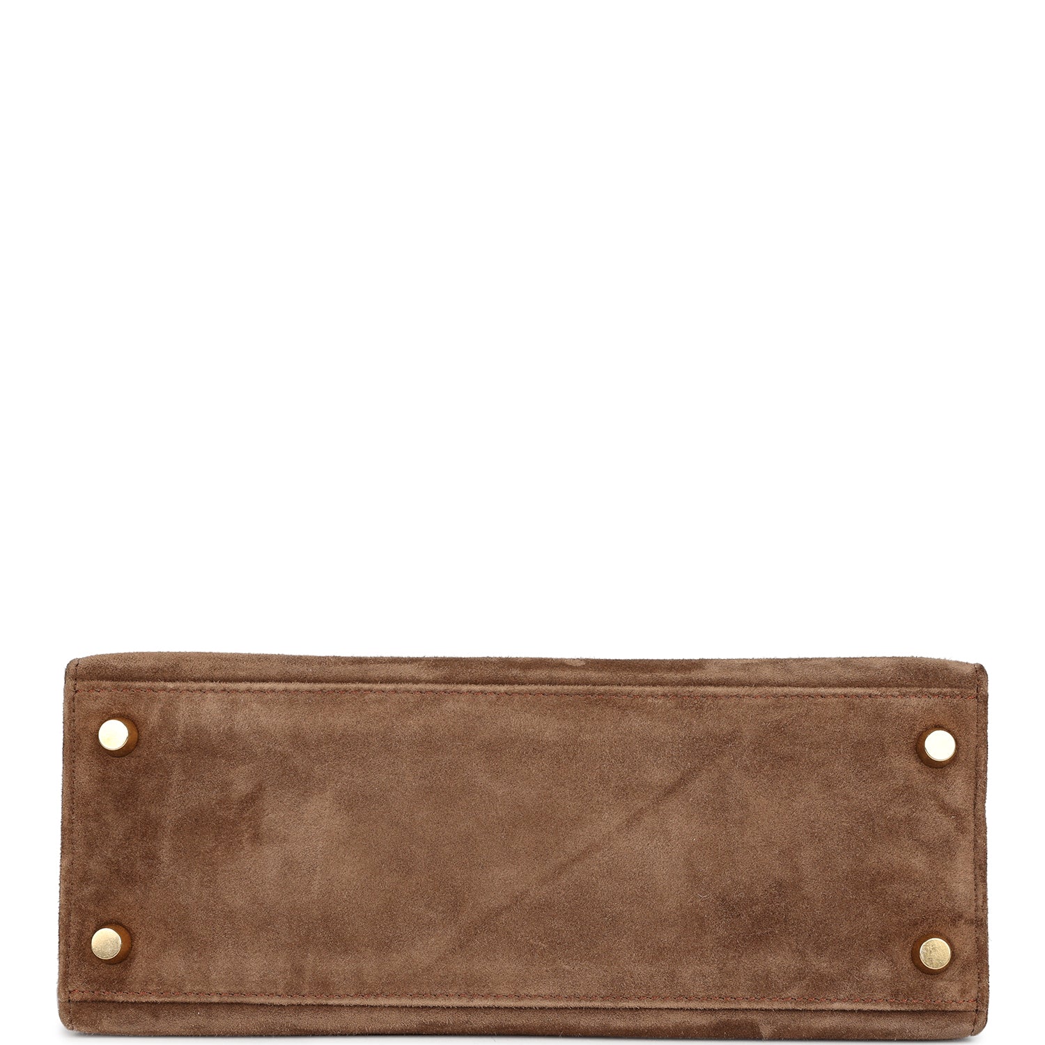 Vintage Kelly Sellier 25 Brown Doblis Gold Hardware