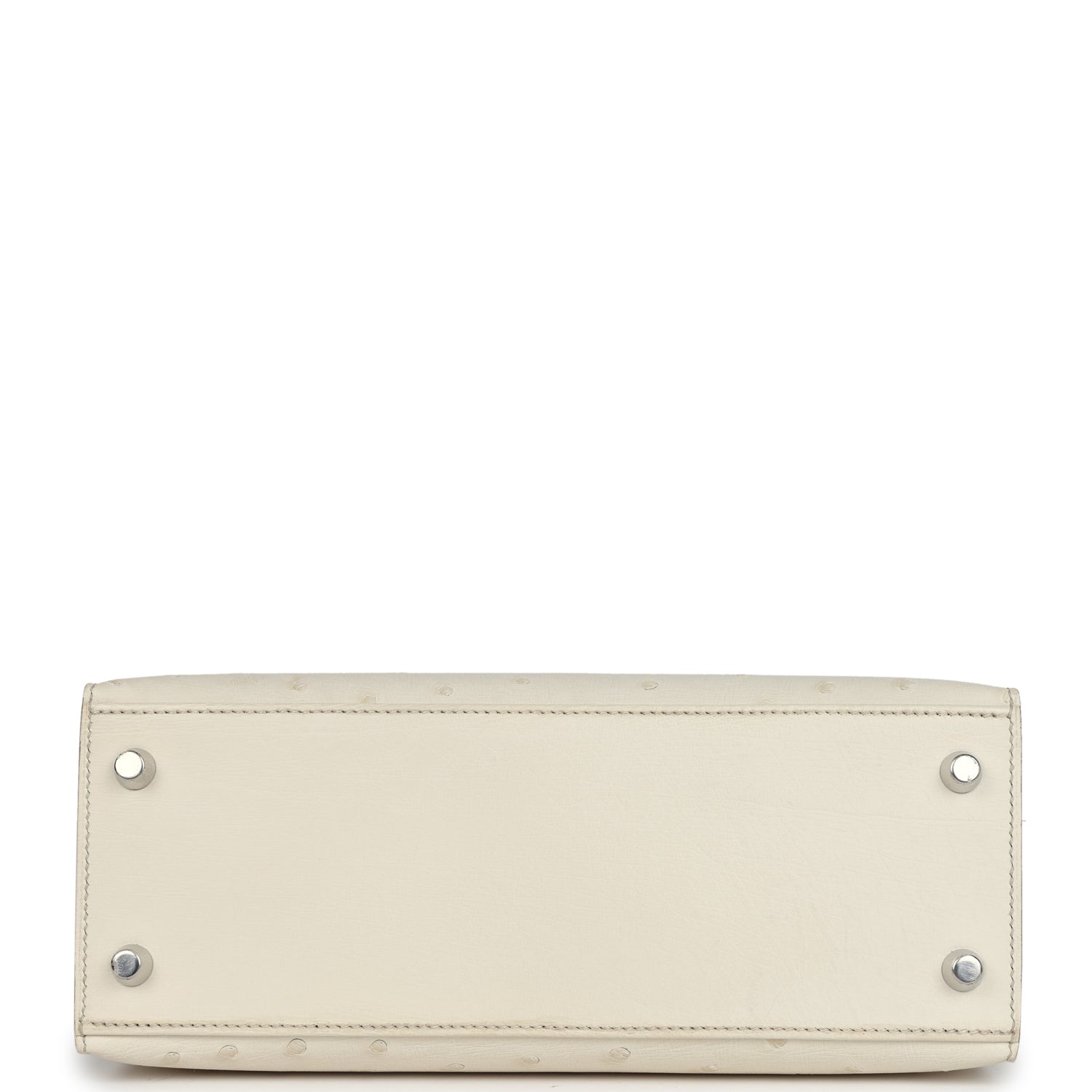 Kelly Sellier 25 Beton Ostrich Palladium Hardware