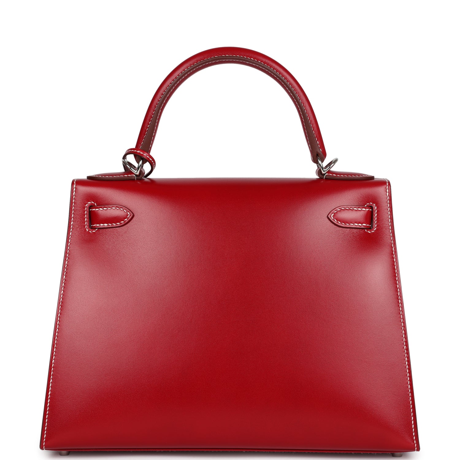 Kelly Sellier 28 Rouge Piment Box Palladium Hardware