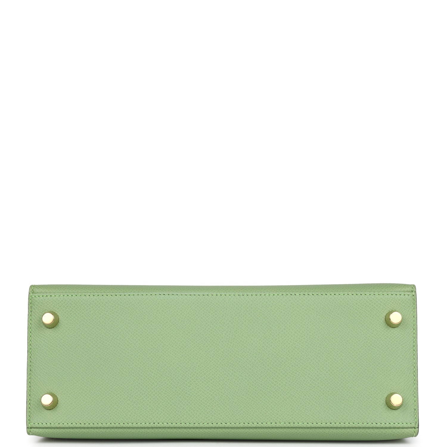 Kelly Sellier 25 Vert Criquet Epsom Gold Hardware