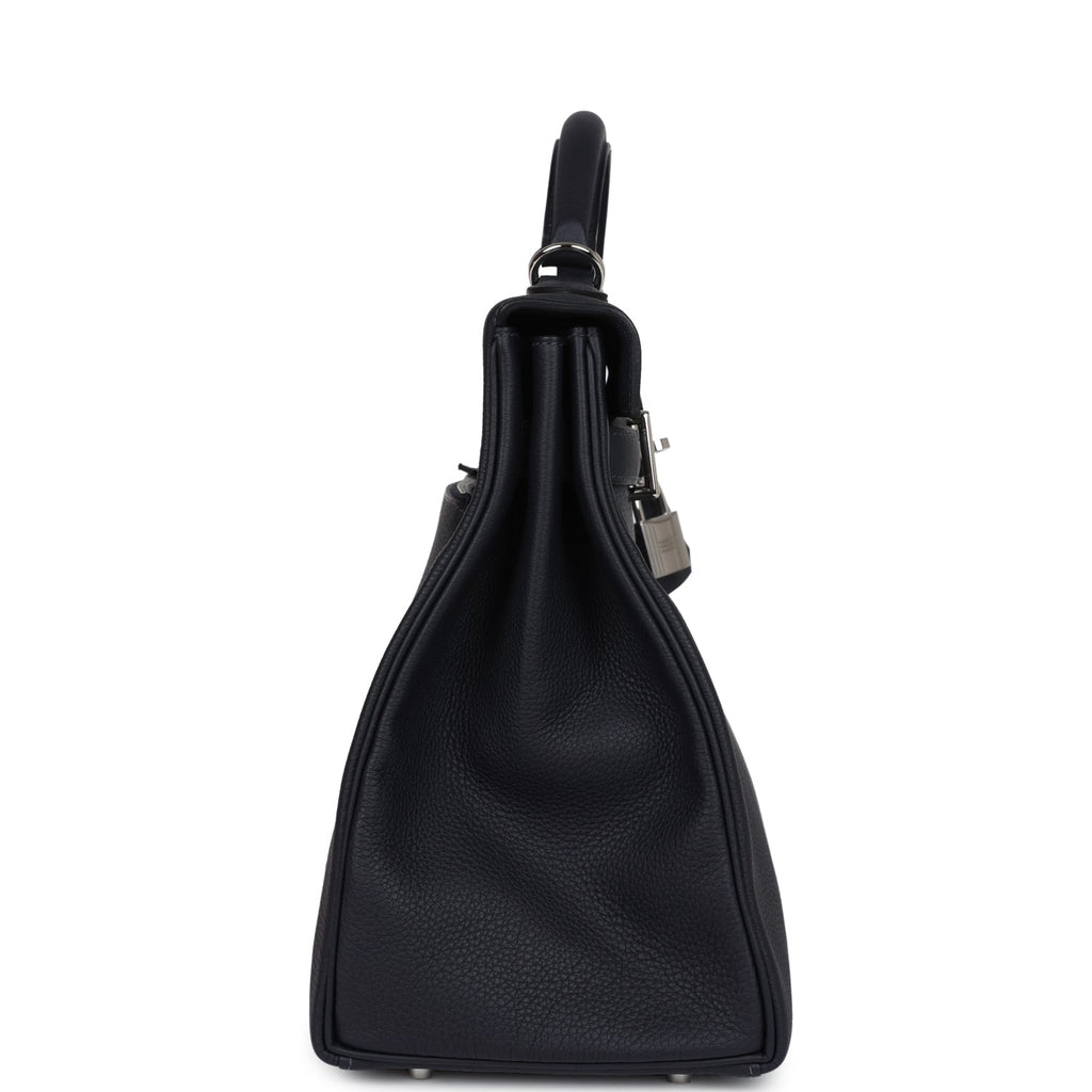 Kelly 42 Maxi Caban Togo Palladium Hardware