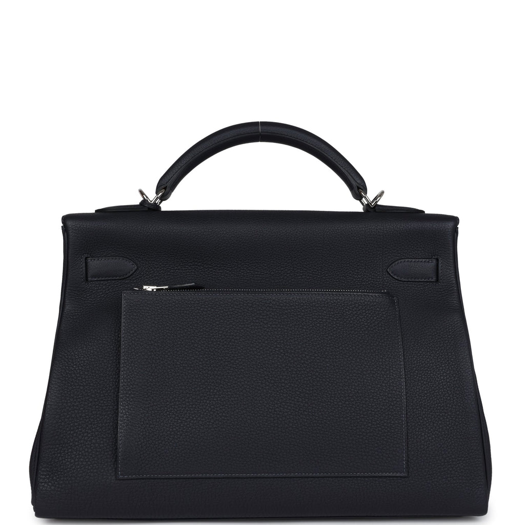 Kelly 42 Maxi Caban Togo Palladium Hardware