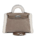 Teddy Kelly 20 Gris Caillou and Etoupe Swift Palladium Hardware