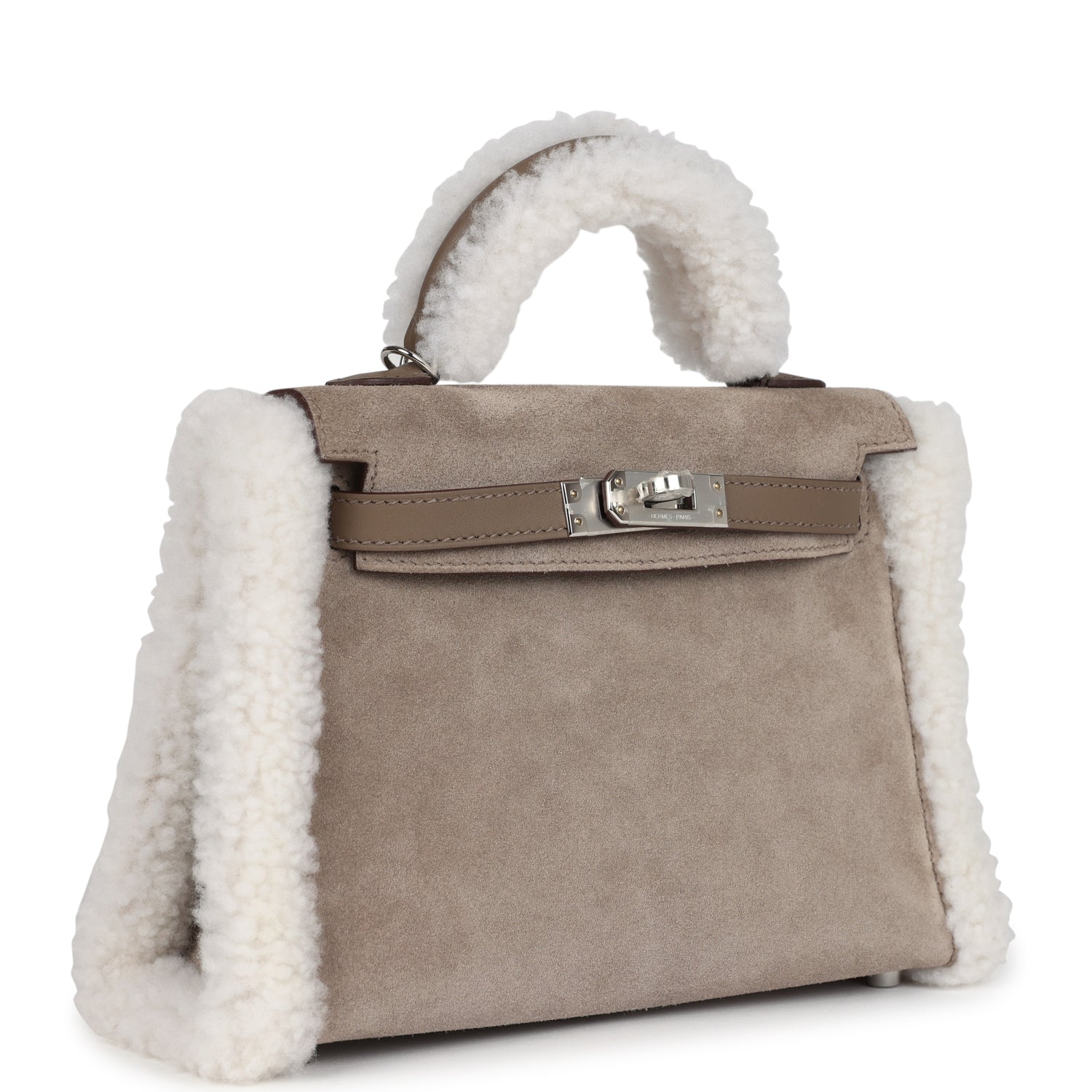 Teddy Kelly 20 Gris Caillou and Etoupe Swift Palladium Hardware